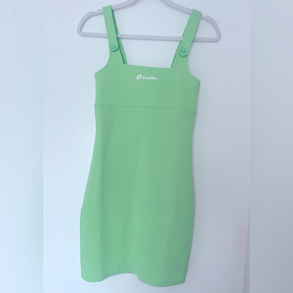 Zara- lotto women’s lime green dress